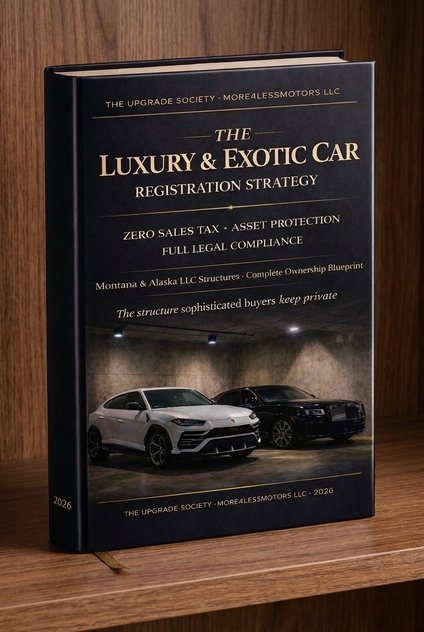 The Luxury & Exotic Car Registration Strategy