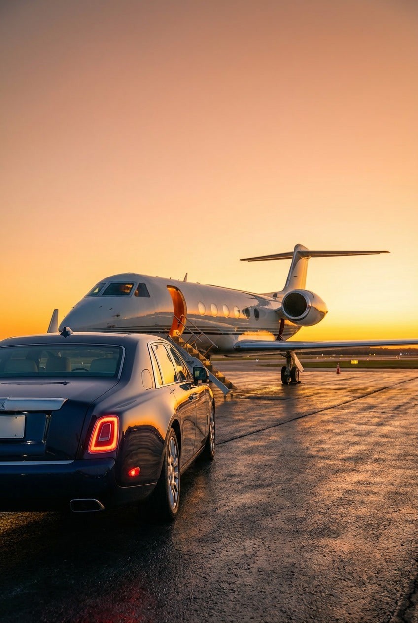 M4LM — Rolls-Royce & Private Jet